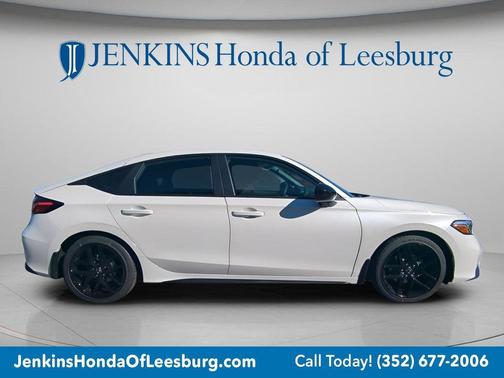 Platinum White Pearl 2026 Honda Civic Sport