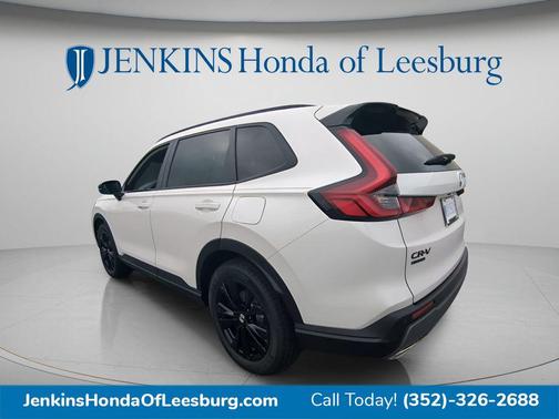 Platinum White Pearl 2026 Honda CR-V Hybrid Sport Touring