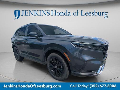 Meteorite Gray Metallic 2026 Honda CR-V Hybrid Sport Touring