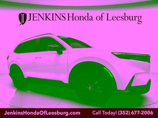 Platinum White 2025 Honda CR-V Hybrid Sport