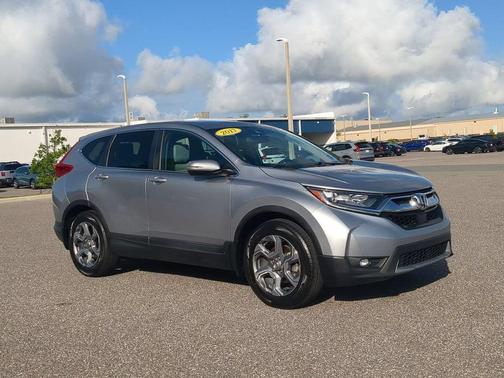 Silver 2017 Honda CR-V EX-L