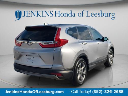 Silver 2017 Honda CR-V EX-L