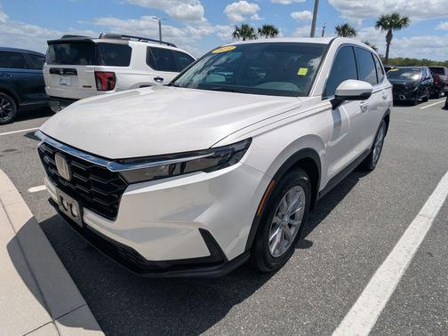 Platinum White 2023 Honda CR-V EX