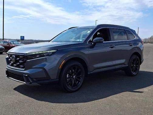 Meteorite Gray Metallic 2024 Honda CR-V Hybrid Sport