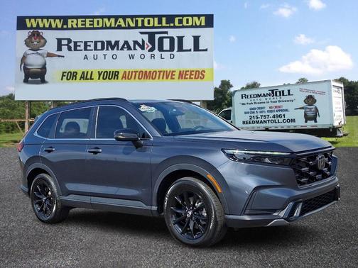 Meteorite Gray Metallic 2024 Honda CR-V Hybrid Sport