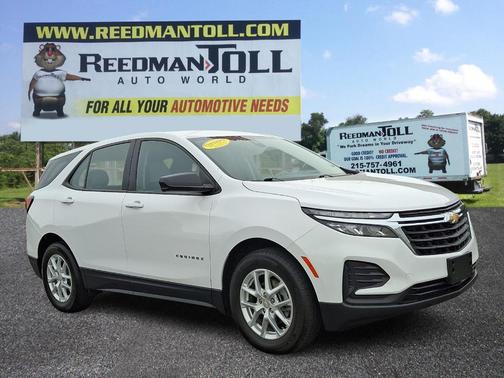 Summit White 2023 Chevrolet Equinox LS