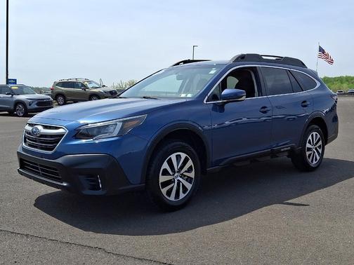 Abyss Blue Pearl 2020 Subaru Outback Premium