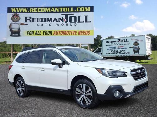 Crystal White Pearl 2019 Subaru Outback 2.5i Limited