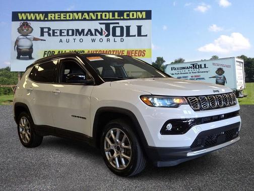 Bright White Clearcoat 2025 Jeep Compass Limited