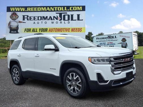 Summit White 2023 GMC Acadia SLE