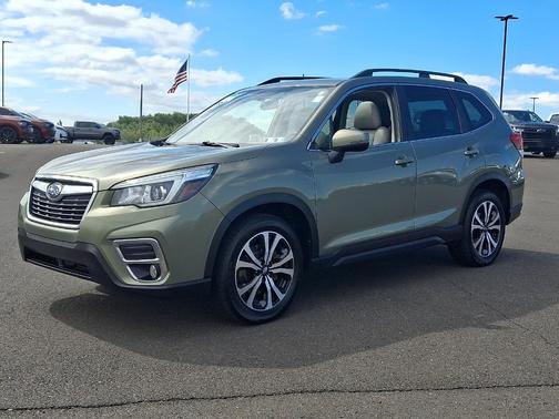 Jasper Green Metallic 2019 Subaru Forester Limited