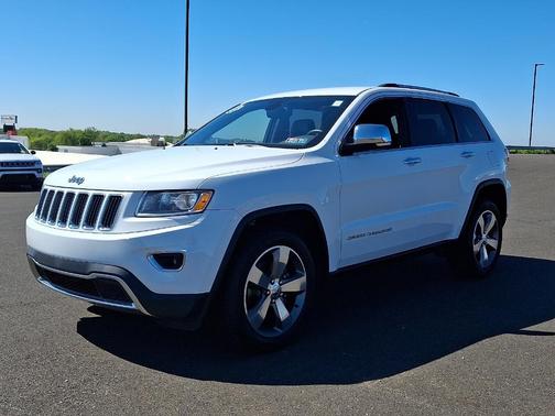 Bright White Clearcoat 2016 Jeep Grand Cherokee Limited