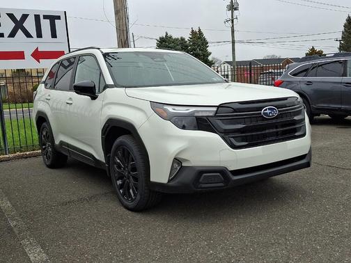 Crystal White Pearl 2026 Subaru Forester Sport