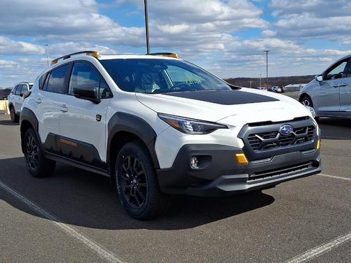 Crystal White Pearl 2026 Subaru Crosstrek Wilderness