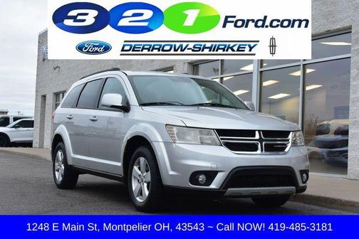 Bright Silver Clearcoat Metallic 2012 Dodge Journey SXT