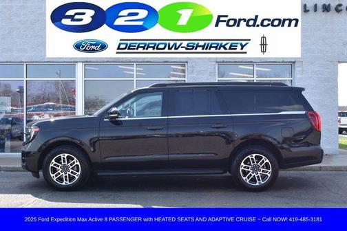 Black Metallic 2025 Ford Expedition Max Active