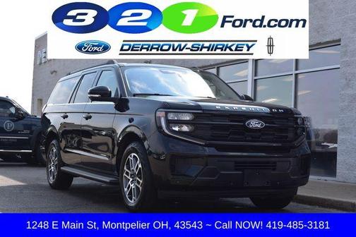 Black Metallic 2025 Ford Expedition Max Active