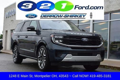 Blue Metallic 2025 Ford Expedition Platinum