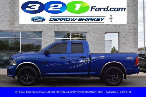 Blue Streak Pearlcoat 2019 RAM 1500 Classic Express