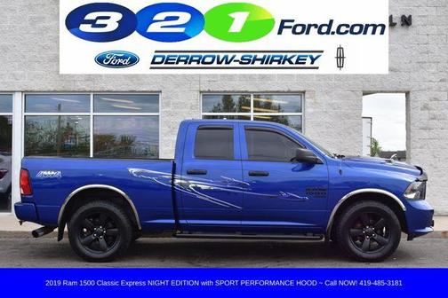 Blue Streak Pearlcoat 2019 RAM 1500 Classic Express