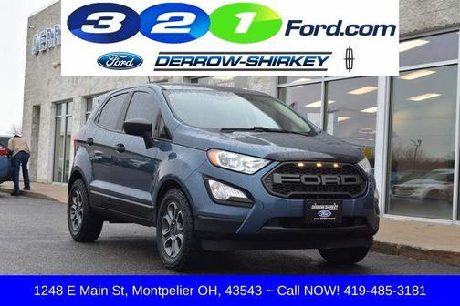 Blue Metallic 2021 Ford EcoSport S