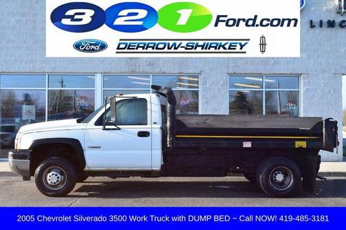 Summit White 2005 Chevrolet Silverado 3500 WT