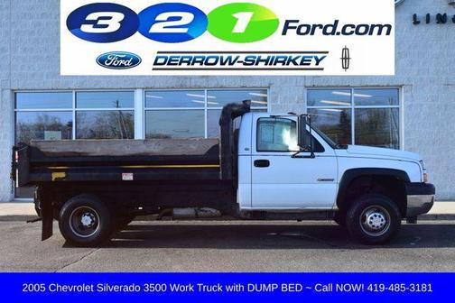 Summit White 2005 Chevrolet Silverado 3500 WT