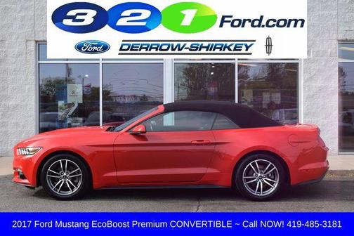 Race Red 2017 Ford Mustang EcoBoost Premium
