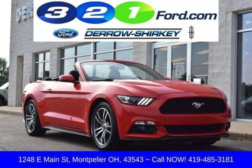 Race Red 2017 Ford Mustang EcoBoost Premium