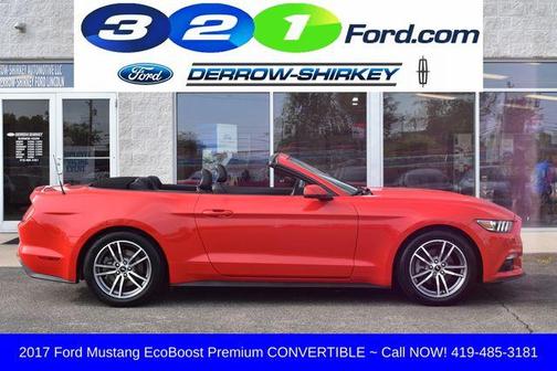 Race Red 2017 Ford Mustang EcoBoost Premium