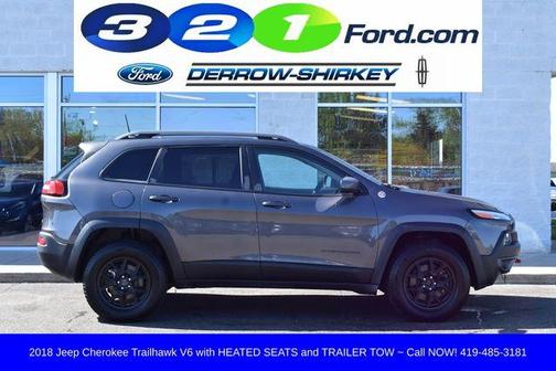 Granite Crystal Clearcoat Metallic 2018 Jeep Cherokee Trailhawk