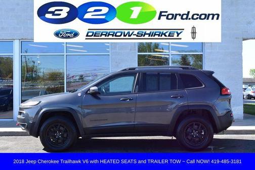 Granite Crystal Clearcoat Metallic 2018 Jeep Cherokee Trailhawk