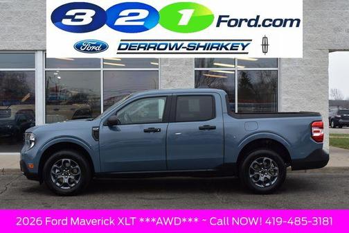 Azure / Gray 2026 Ford Maverick XLT