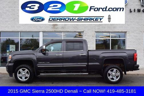 Iridium Metallic 2015 GMC Sierra 2500 Denali