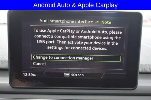 Brilliant Black 2019 Audi A4 2.0T Premium