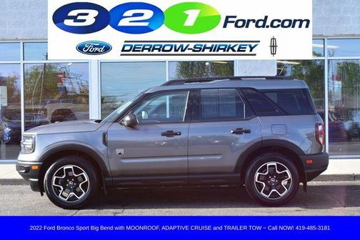 Carbonized Gray Metallic 2022 Ford Bronco Sport Big Bend