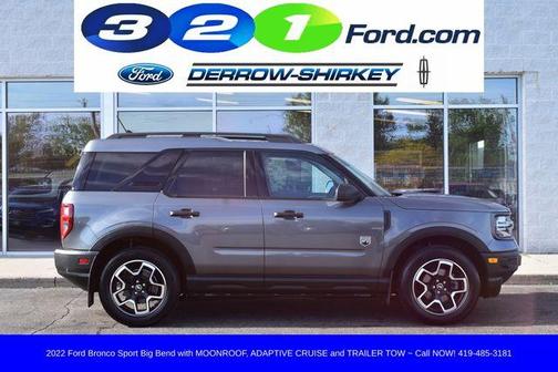 Carbonized Gray Metallic 2022 Ford Bronco Sport Big Bend