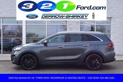 Gravity Gray 2020 Kia Sorento EX