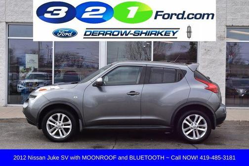 Gun Metallic 2012 Nissan Juke SV