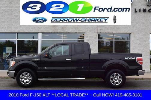Tuxedo Black 2010 Ford F-150 XLT SuperCab