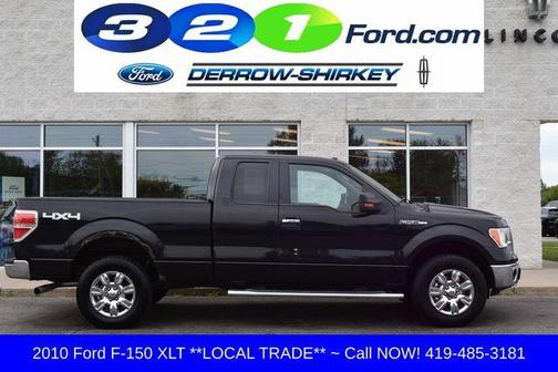 Tuxedo Black 2010 Ford F-150 XLT SuperCab