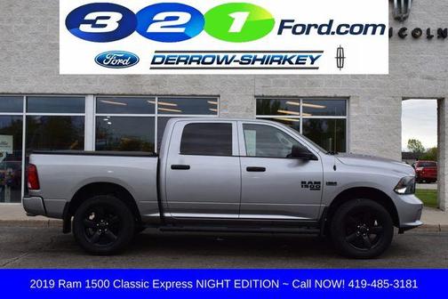 Billet Silver Metallic Clearcoat 2019 RAM 1500 Classic Express