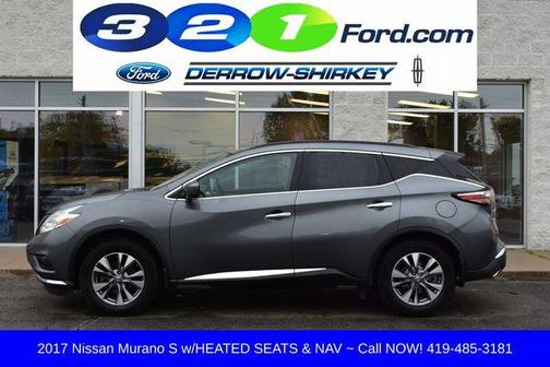 Brilliant Silver Metallic 2017 Nissan Murano S