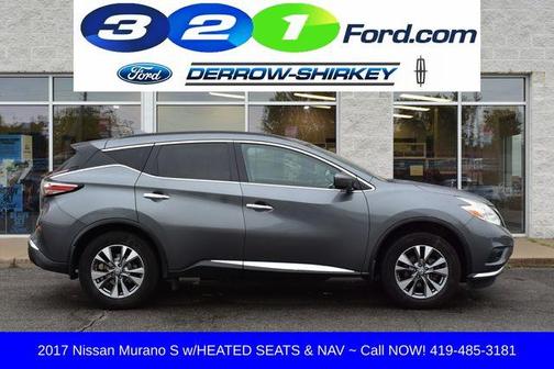 Brilliant Silver Metallic 2017 Nissan Murano S