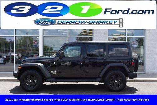 2019 Jeep Wrangler Unlimited Sport