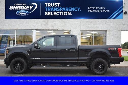 Agate Black Metallic 2019 Ford F-250 Lariat