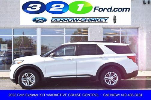 Star White 2023 Ford Explorer XLT