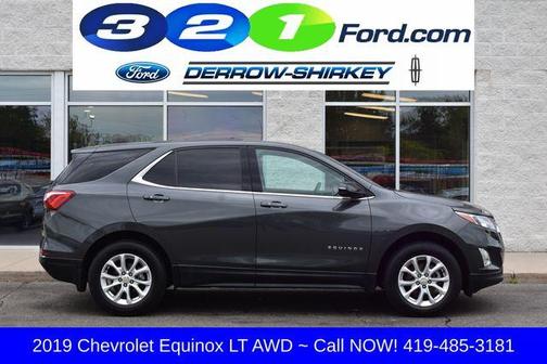 Nightfall Gray Metallic 2019 Chevrolet Equinox 1LT