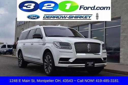 Pristine White 2020 Lincoln Navigator L Reserve