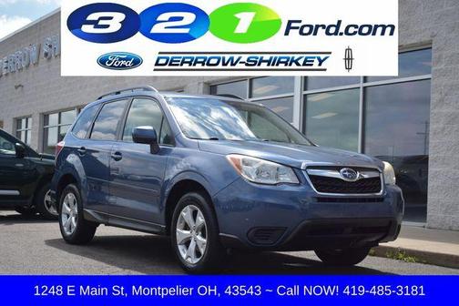 Marine Blue Pearl 2014 Subaru Forester 2.5i Premium